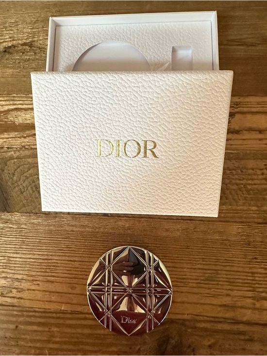Dior Silver Double Mirror Compact w/Box NO LIPSTICK - Picture 2 of 5